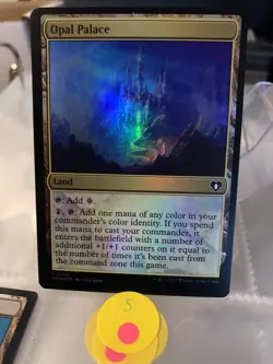 1x Opal Palace | FOIL | Commander Masters | MTG Magic Cards - Image 1
