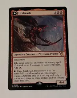 MTG Urabrask / The Great Work - March of the Machine LP - Image 1