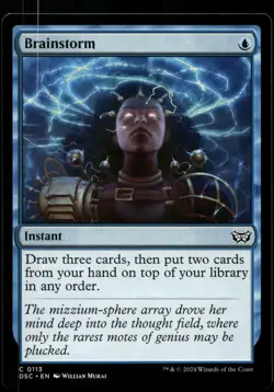 Brainstorm #113 MTG Duskmourn NM X1 - Image 1