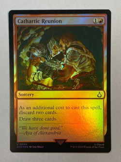 MTG - Cathartic Reunion - FOIL - Assassin's Creed - Image 1