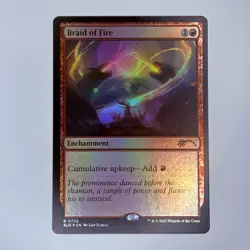 Braid of Fire (729) Secret Lair Drop Foil MTG NM - Image 1
