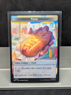 Food Spider Token X1 NM Marvel's Spider Man MTG - Image 1