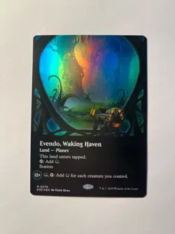 Evendo, Waking Haven NM (Borderless) Edge of Eternities Foil MTG🔥HOT🔥 - Image 1