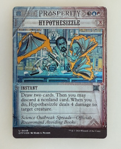 Hypothesizzle Outlaws of Thunder Junction: Breaking News Foil NM - Image 1