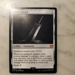 Buster Sword (0255) MTG - Final Fantasy - Regular - Image 1
