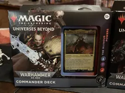 Magic the Gathering MTG Warhammer 40k Commander Deck Set of 4 Factory Sealed - Image 3
