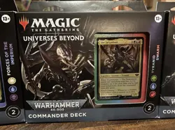 Magic the Gathering MTG Warhammer 40k Commander Deck Set of 4 Factory Sealed - Image 5
