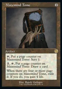MTG Mazemind Tome (30/126) The Brothers' War Retro Artifacts NM - Image 1