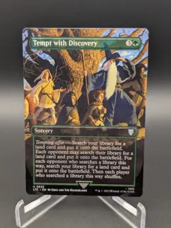 Tempt with Discovery (Borderless) Commander: the Lord of the Rings: Tales of... - Image 1