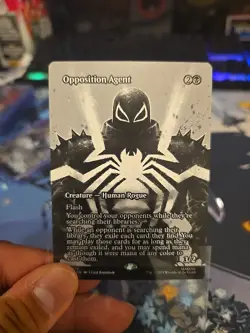Spider-Man MTG Magic the Gathering Opposition Agent MAR 0019 - Image 3