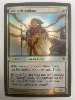 Soul's Attendant Foil Magic: List Mystery Booster MTG magic The Gathering-NM - Image 1