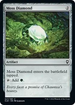 Foil - Moss Diamond - 327 / NM / English MTG - Image 1