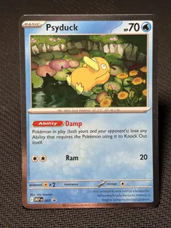 Psyduck MEP 007 Mega Evolution Blister Promo Cosmos Holo Pokemon TCG - Image 1