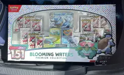 Pokemon Scarlet & Violet 151 Blooming Waters Premium Collection Sealed NEW - Image 1