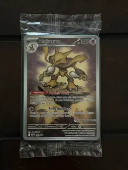 Mega Evolutions Pokemon Center Stamped Alakazam 009 - Possible PSA 10 Contender - Image 1