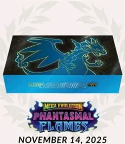 👀Phantasmal Flames Pokemon Center Mega Charizard UPC Ultra Premium PREORDER👀 - Image 1