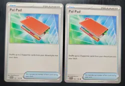 (2) - Pokemon TCG Pal Pad Scarlet & Violet Base Set 182/198 Common - Image 1