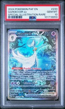 2024 POKEMON PAF EN-PALDEAN FATES SPECIAL ILLUSTRATION RARE GARDEVOIR EX PSA 10 - Image 1