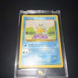 Pokemon TCG Squirtle Base Set 2 93/130 Regular LP. - Image 1
