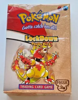 POKEMON LOCKDOWN Theme Deck **FACTORY SEALED** 1999 BRAND NEW 742818060776 - Image 1