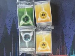 Pokemon ETB Accessories Lot - Sleeves - Promos - Dice - Energy - Image 4