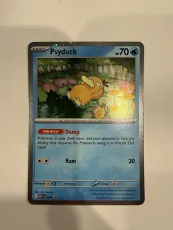 Pokemon TCG Psyduck MEP 007 Mega Evolution Blister Promo - Image 1