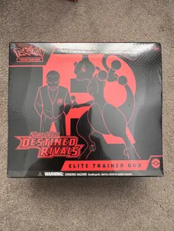 Pokemon TCG Destined Rivals ETB Elite Trainer Box Sealed - Image 1