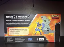 Pokemon TCG Lucario V & Tyranitar V Heavy Hitters Premium Collection NEW - Image 3
