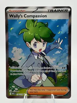 Pokemon TCG - Wally's Compassion - 176/132 (Ultra Rare) - Mega: Mega Evolution - Image 1