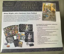 Pokemon TCG Pokemon Center EXCLUSIVE Paldean Fates ETB BRAND NEW/SEALED SEE PICS - Image 2