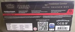 Pokemon TCG Pokemon Center EXCLUSIVE Paldean Fates ETB BRAND NEW/SEALED SEE PICS - Image 4