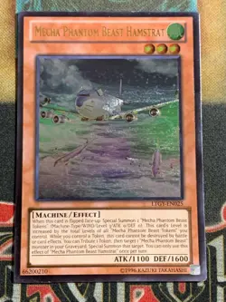 Mecha Phantom Beast Hamstrat - LTGY-EN025 - Ultimate Rare - Unlimited Edition DA - Image 1