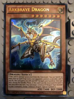 Yu-Gi-Oh! TCG Arkbrave Dragon Structure Deck: Rise Of The True Dragons Sro2-en00 - Image 1