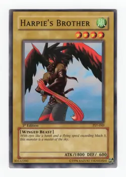 Yugioh HARPIE'S BROTHER COMMON PSV-049 1st EDITION - Image 1