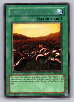 Yugioh After Genocide LOD-086 Rare Unlimited - Image 1