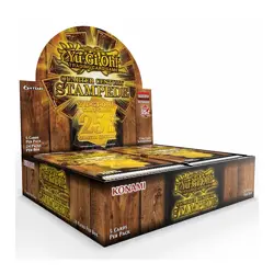 Konami Yu Gi Oh Quarter Century Stampede 1st Edition 24 Pack Booster Box - Image 1