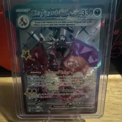 Charizard ex Tera Stage 2 Holo Pokemon Card 330 HP Burning Darkness - Image 1