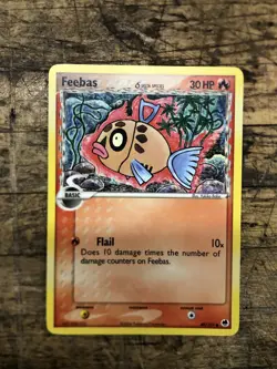 Feebas 49/101 EX Dragon Frontiers - Common Pokemon Card - NM - Image 1
