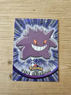 Pokemon Topps Gengar #94 - Standard Non Holo- Series 2 Blue Logo - Pokemon Card - Image 1