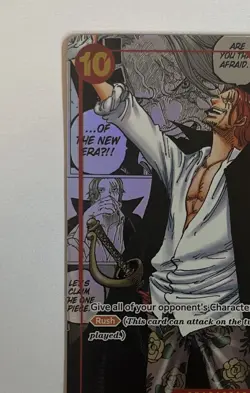 Shanks Manga ALT ART (OP09-004 SR) One Piece Card Game Englisch - Image 2
