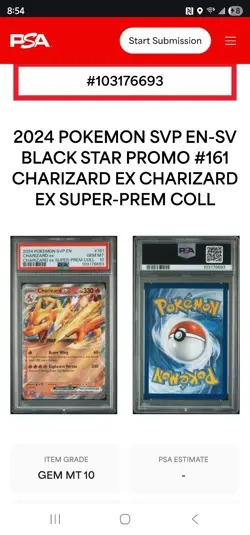 Charizard ex 161 Sv: Scarlet & Violet Promo Cards Holo - Image 3