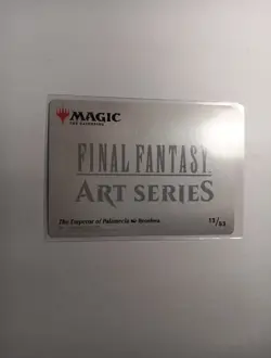 MTG Final Fantasy the Emperor of Palamecia Art Card Gold-Stamped Signature - Image 2