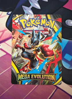 Pokemon TCG | Mega Lucario | Build & Battle Trainer Tips Card | Mega Evolution - Image 1