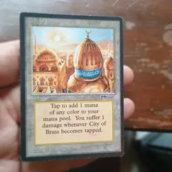 Rare MTG Arabian Nights Card Bundle Lot! City in a Bottle + City of Brass & More - Image 4