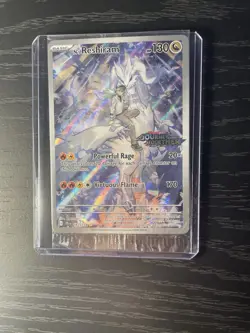 Pokemon TCG N's Reshiram Stamped Illustration Rare Promo Card 167/159 Sealed - Image 1