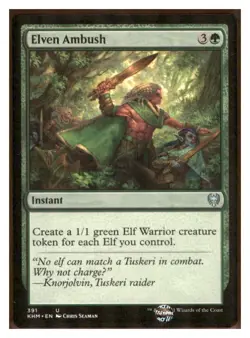 MTG - #391 Elven Ambush - Kaldheim - Image 1