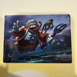 Gold Stamp Art Series QUINA, QU GOURMET mtg Final Fantasy #11 - Image 1