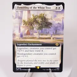Flowering of the White Tree Extended Art Tales of Middle Earth MTG NM - Image 1