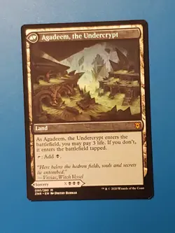 Agadeem's Awakening Agadeem, the Undercrypt Zendikar Rising 090/280 Mtg - Image 4