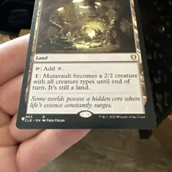 NM Mutavault #903 "The List" Reprint CLB Baldur's Gate Commander - Image 2